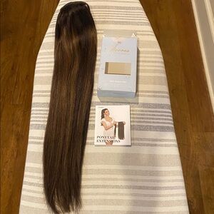 24” 100% Human Hair Ponytail Extension